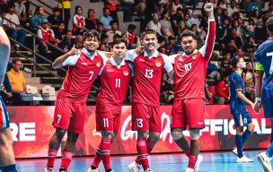 Skuad Timnas Futsal Indonesia. (Sumber: Instagram/@timnasfutsal)