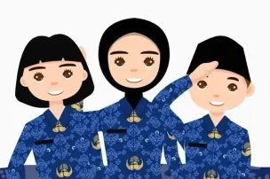 Calon pelamar CPNS memantau informasi rekrutmen melalui portal SSCASN di perangkat elektronik. (Sumber: Instagram @cpnsindonesia.id)