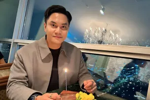 Mantan penyiar berita di Metro TV, Abdy Azwar yang kini meniti karier di KBS World. (Sumber: Instagram/@andyazwar)