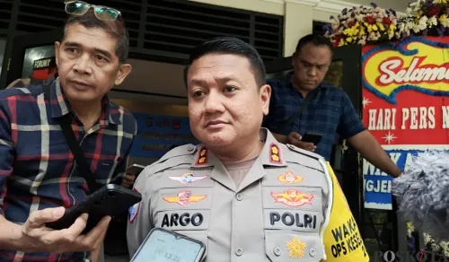 Wakil Direktur Lalu Lintas Polda Metro Jaya, AKBP Argo Wiyono. (Sumber: POSKOTA | Foto: Ali Mansur)