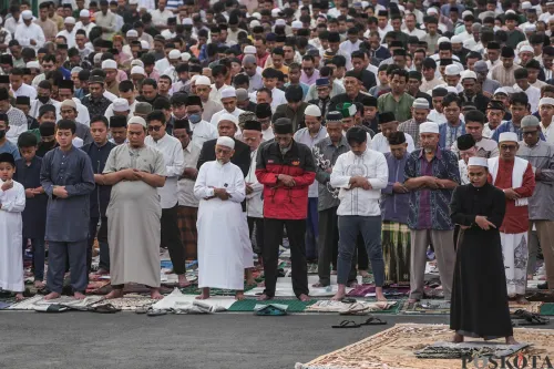 Jumlah takbir salat Idul Adha. (Sumber: Poskota/Bilal Nugraha Ginanjar)