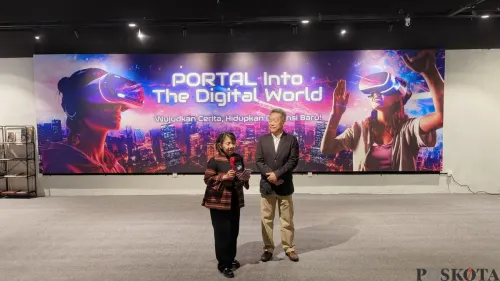 PORTAL resmi dibuka di K Mall Menara Jakarta, Kemayoran. (Sumber: Poskota/Erwan Hartawan)